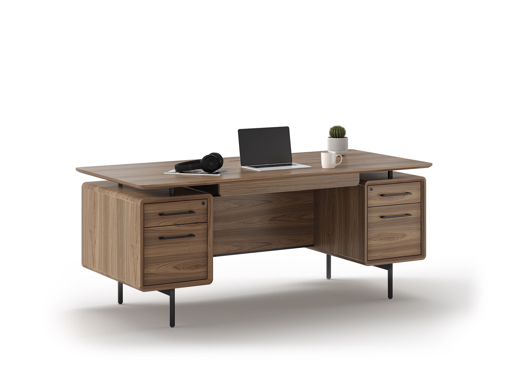 LINQ 6821 Executive Desk BDI6821WL